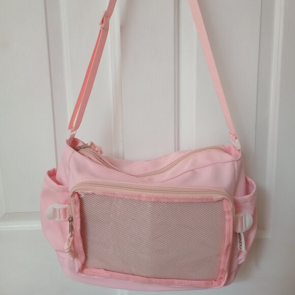 Temu Handbags - Light Pink Ita Style Bag - Crossbody